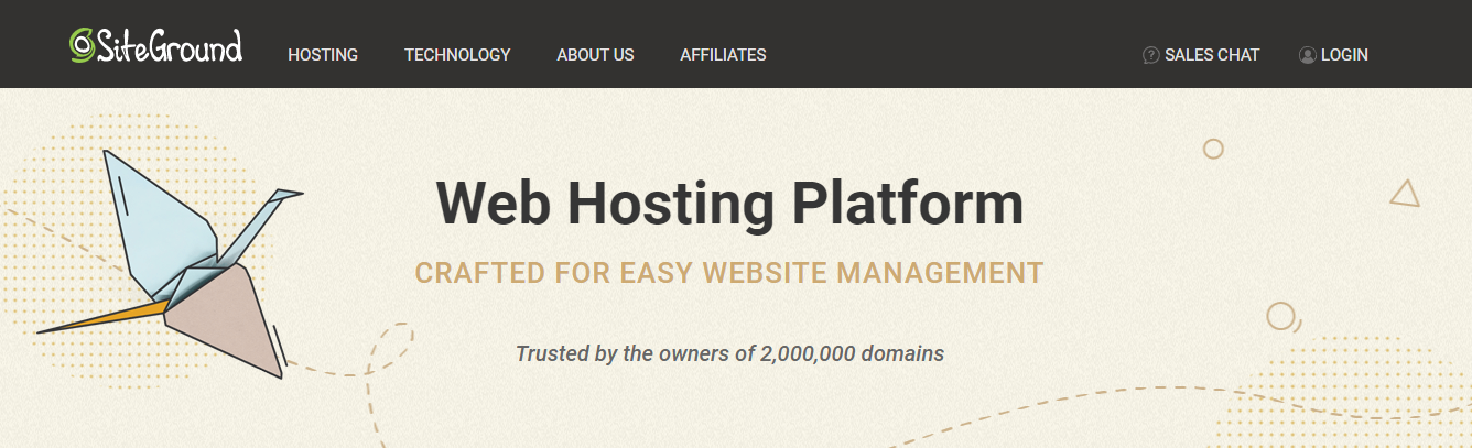 Affordable and powerful web hosting from SiteGround