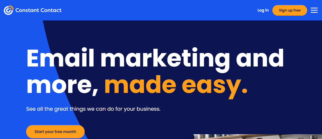 Constant Contact email marketing software for small businesses