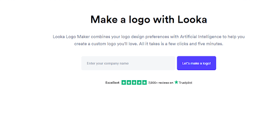 Looka is a web-based logo maker for small businesses