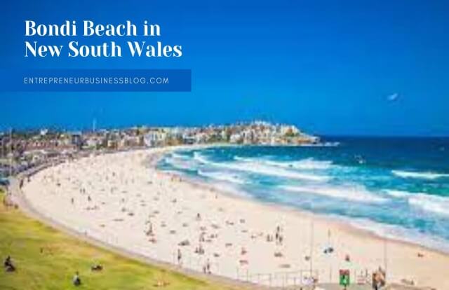 Bondi Beach in New South Wales as an iconic place to visit in Australia
