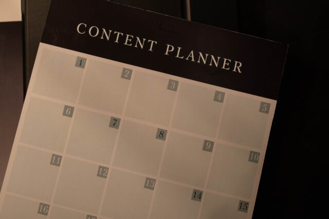 Create a content calendar using this template and app