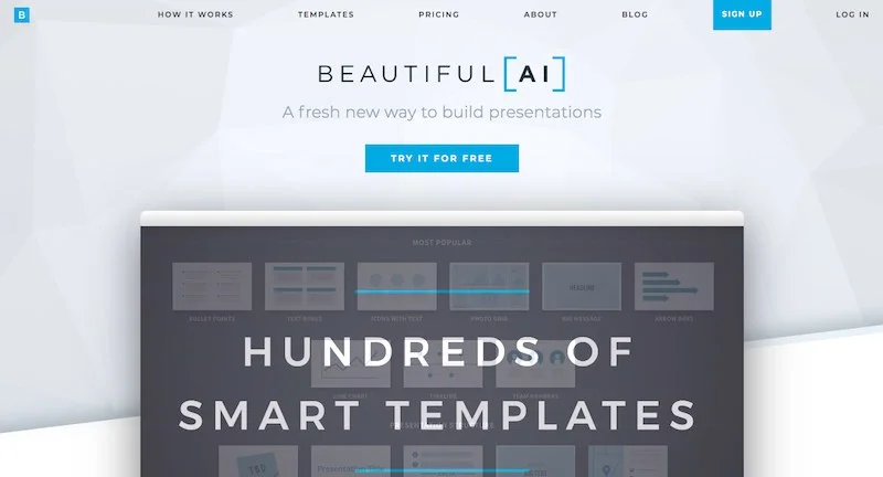 How this artificial intelligence software called Beautiful.ai helps in designing a topnotch presentation