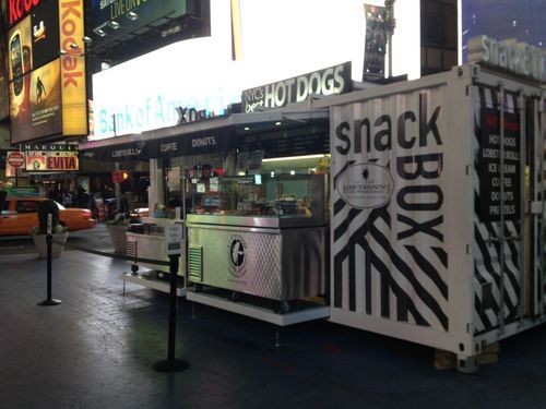 Restaurants in New York built from inter-modal containers