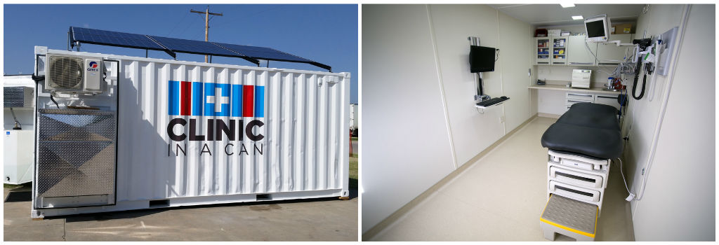 The best shipping container emergency hospital