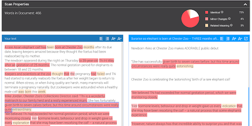 Check for plagiarism with this app
