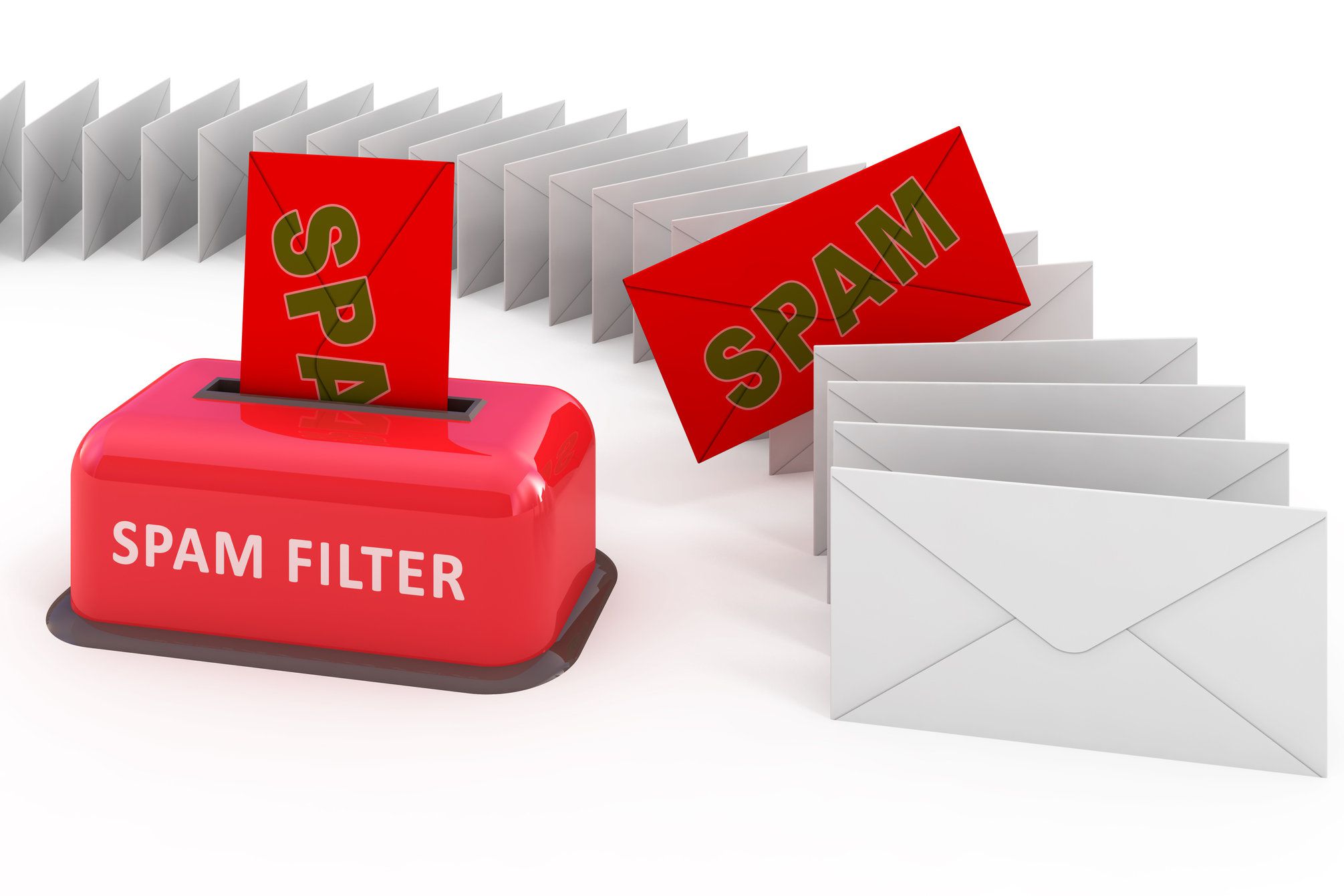 Increase your email open rates by reducing spam messages