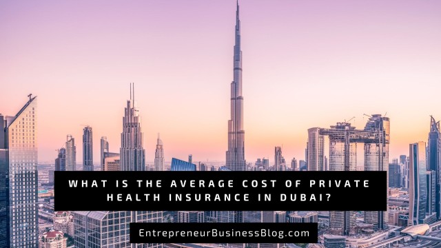 What is the average premium of private health insurance in uae